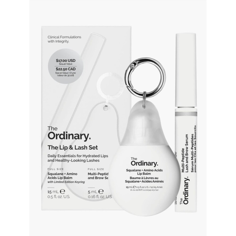 The Ordinary Lip & Lash Set - NIB